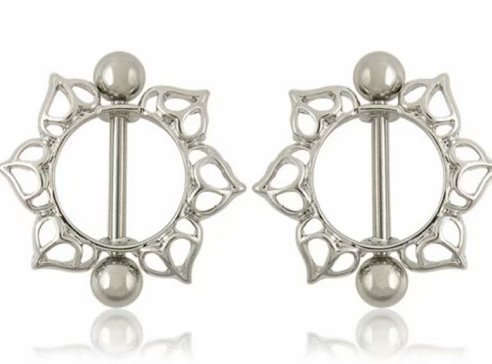 Nipple Nail Stainless Steel Love Breast Ring Body Puncture | Orazek UK Ltd