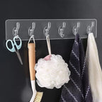 No-drill Wall Hooks Strong Multi-row Adhesive Hooks Leave No Marks | Orazek UK Ltd