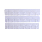 No-drill Wall Hooks Strong Multi-row Adhesive Hooks Leave No Marks | Orazek UK Ltd