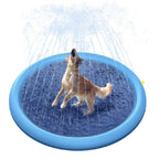 Non-Slip Splash Pad For Kids And Pet Dog Pool Summer Outdoor Water Toys Fun Backyard Fountain Play Mat | Orazek UK Ltd