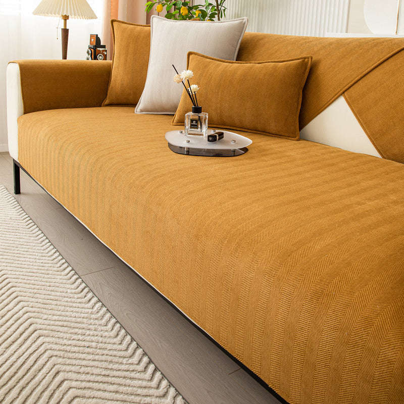 Now Simple Generation Thickened Sofa Cushion Cover Cloth Towel | Orazek UK Ltd