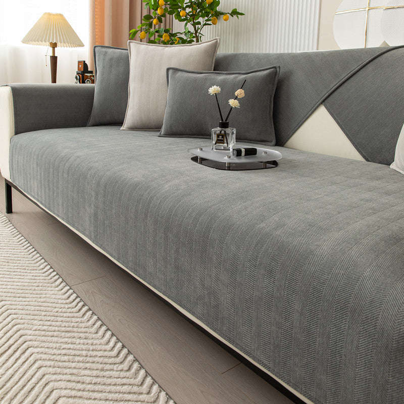 Now Simple Generation Thickened Sofa Cushion Cover Cloth Towel | Orazek UK Ltd