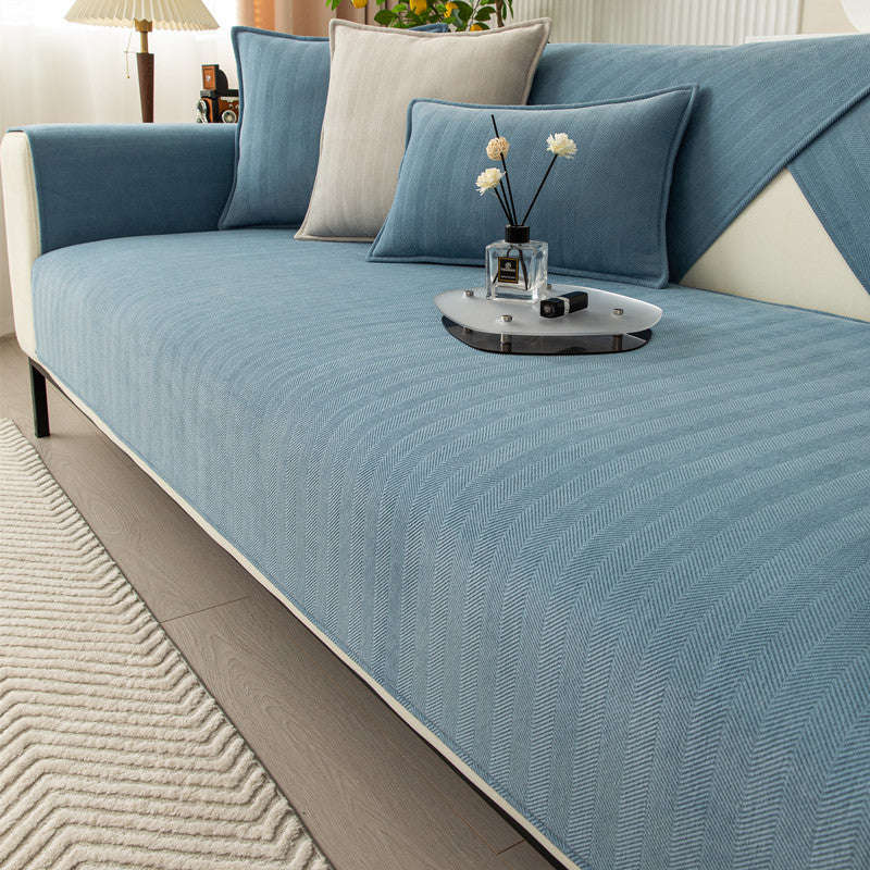 Now Simple Generation Thickened Sofa Cushion Cover Cloth Towel | Orazek UK Ltd