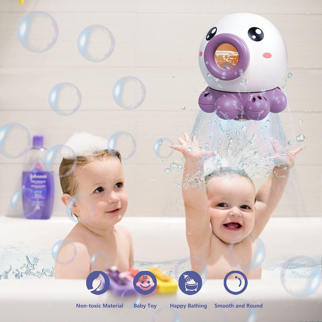 Octopus Fountain Bath Toy Water Jet Rotating Shower Bathroom Toy Summer Water Toys Sprinkler Beach Toys Kids Water Toys | Orazek UK Ltd
