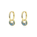 Orazek 925 Sterling Silver Vintage Abalone Shell Earring | Orazek UK Ltd