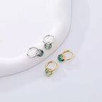 Orazek 925 Sterling Silver Vintage Abalone Shell Earring | Orazek UK Ltd