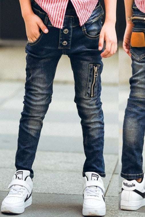 Orazek Fashionable modern Boys stretch denim pants | Orazek UK Ltd