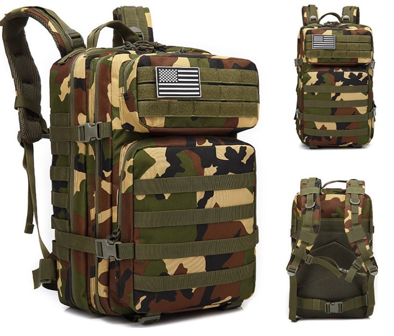 Outdoor Mountaineering Bag Tactical Leisure Bag Army Fan Travel Computer Bag Individual Soldier Package | Orazek UK Ltd