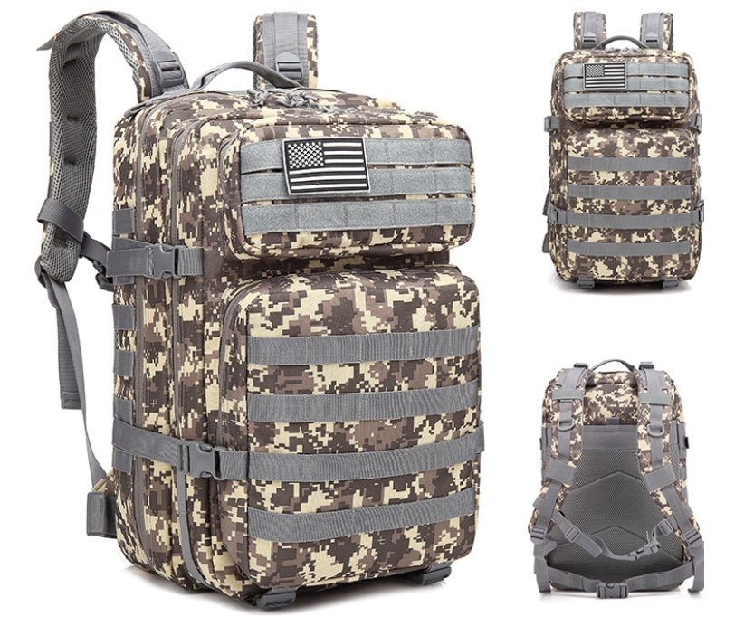 Outdoor Mountaineering Bag Tactical Leisure Bag Army Fan Travel Computer Bag Individual Soldier Package | Orazek UK Ltd