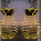 Outdoor Waterproof Garden Pineapple Solar Lights Path Lights Hanging Fairy Lights Solar Led Warm Fairy String Decor | Orazek UK Ltd