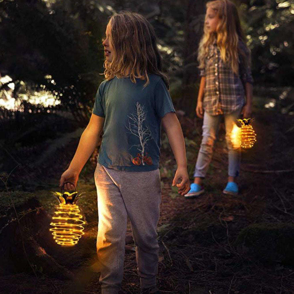 Outdoor Waterproof Garden Pineapple Solar Lights Path Lights Hanging Fairy Lights Solar Led Warm Fairy String Decor | Orazek UK Ltd