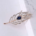 Pendant Feather Brooch Dual-purpose Pin Brooch | Orazek UK Ltd