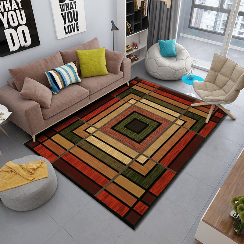 Persian Rug Living Room Rug Bedroom Rug Door Mat Non-slip | Orazek UK Ltd