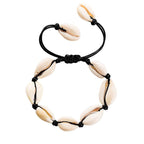 Personalized Simple Natural Shell Bracelet Hand-Woven Rope Creative Bracelet Necklace Couple Jewelry | Orazek UK Ltd