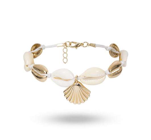Personalized Simple Natural Shell Bracelet Hand-Woven Rope Creative Bracelet Necklace Couple Jewelry Orazek UK Ltd