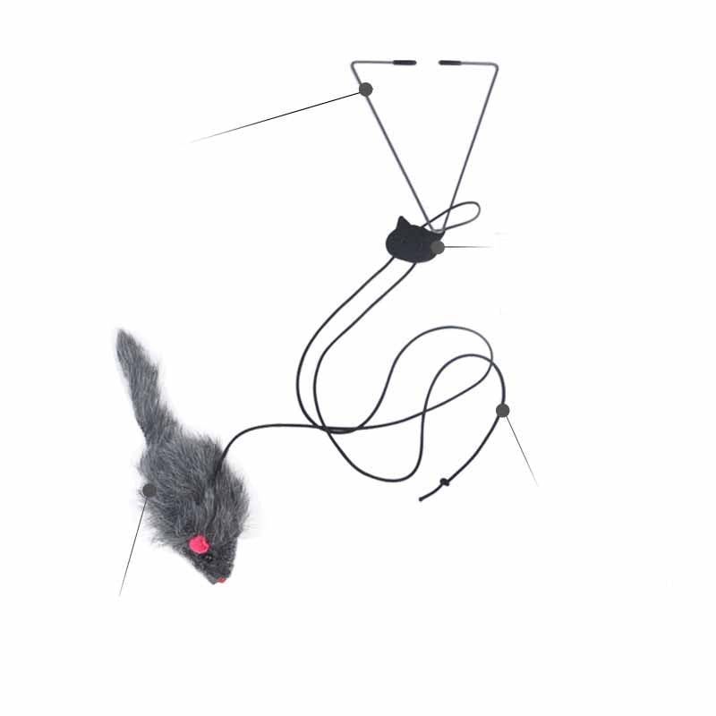 Pet Telescopic Hanging Door Small Mouse Pets Cat Toy | Orazek UK Ltd