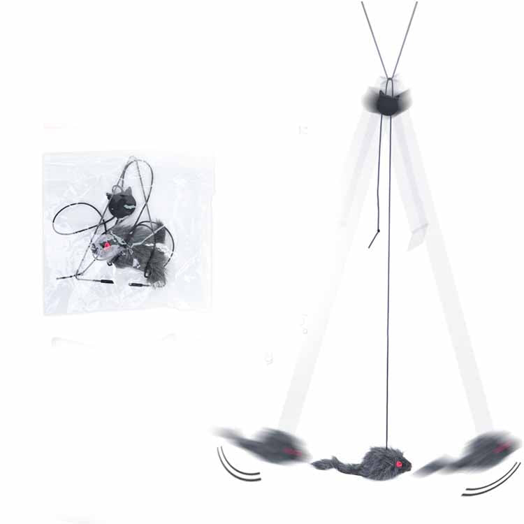Pet Telescopic Hanging Door Small Mouse Pets Cat Toy | Orazek UK Ltd