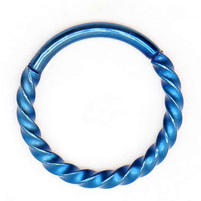 Piercing Twist Thread Round Nose Ring Nipple Ring Nose Stud Stainless Steel Earrings | Orazek UK Ltd