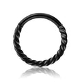 Piercing Twist Thread Round Nose Ring Nipple Ring Nose Stud Stainless Steel Earrings | Orazek UK Ltd