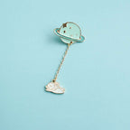 Planet Bunny Brooch Bag Pendant Jewelry Cute Japanese Badge Ins Tide Personality Men And Women Accessories | Orazek UK Ltd
