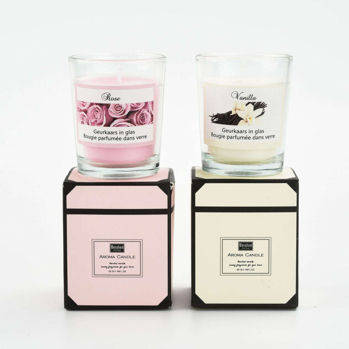 Plant Candles Aromatherapy Glass Romantic Fragrance | Orazek UK Ltd