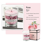 Plant Candles Aromatherapy Glass Romantic Fragrance Orazek UK Ltd