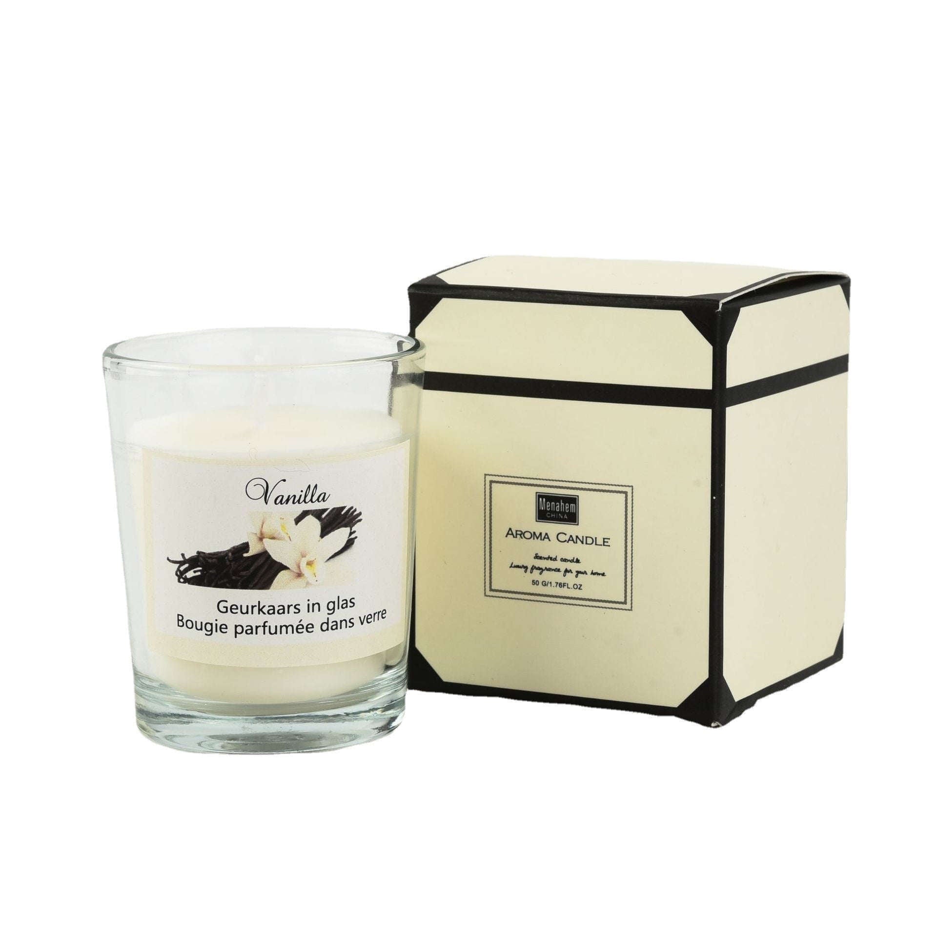 Plant Candles Aromatherapy Glass Romantic Fragrance Orazek UK Ltd