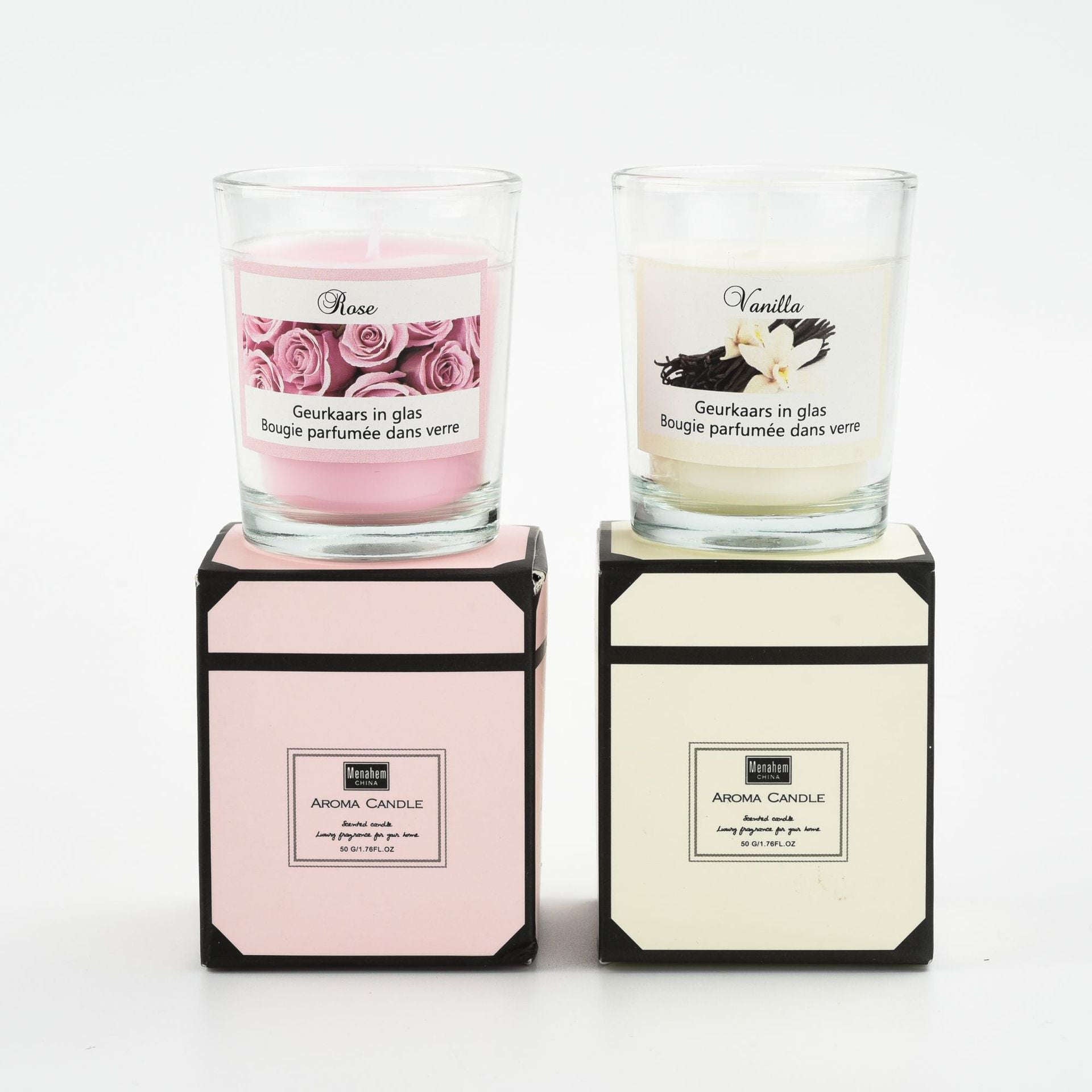 Plant Candles Aromatherapy Glass Romantic Fragrance Orazek UK Ltd
