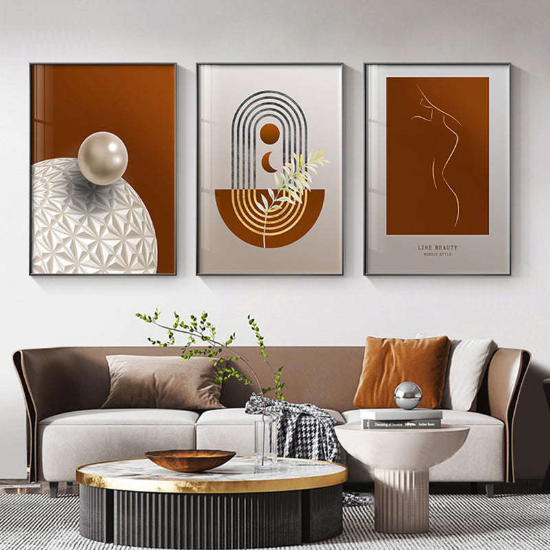 Plant Leaf Wall Art Canvas Painting | Orazek UK Ltd