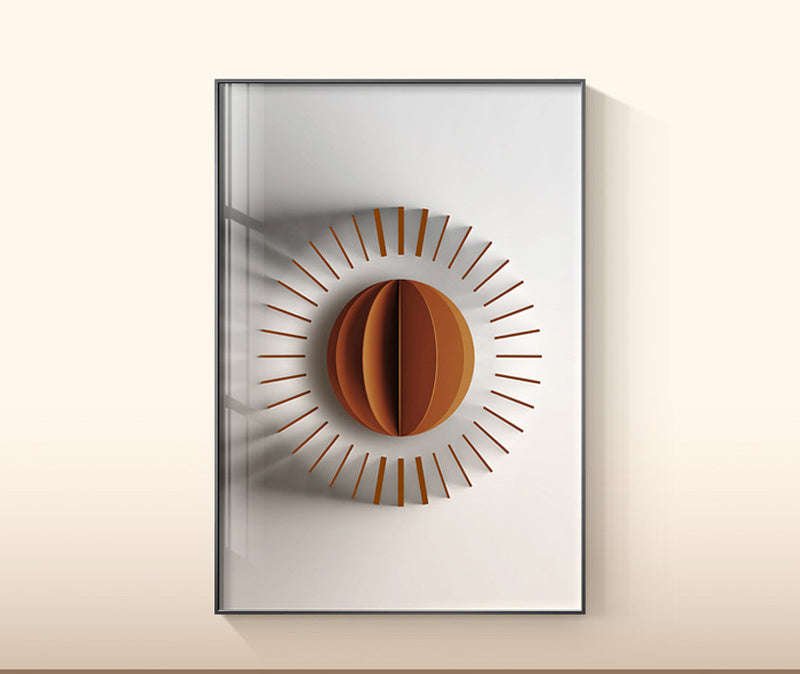 Plant Leaf Wall Art Canvas Painting | Orazek UK Ltd