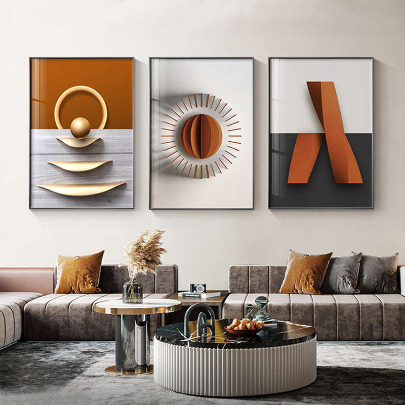 Plant Leaf Wall Art Canvas Painting | Orazek UK Ltd