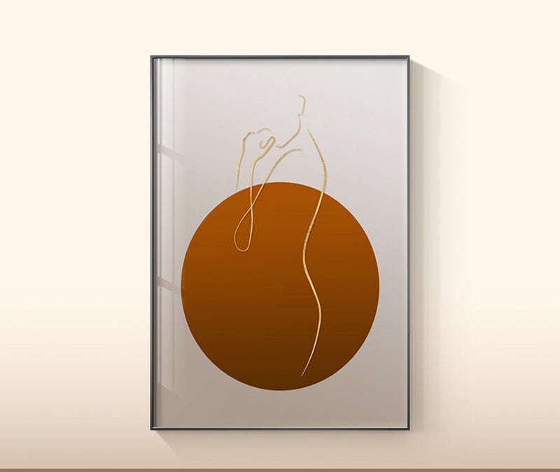 Plant Leaf Wall Art Canvas Painting | Orazek UK Ltd