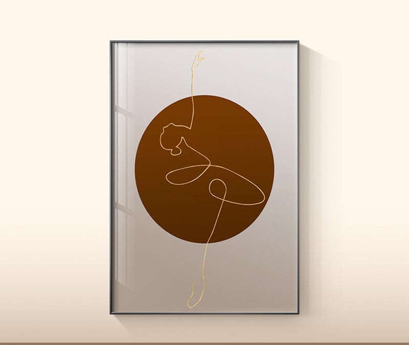 Plant Leaf Wall Art Canvas Painting | Orazek UK Ltd