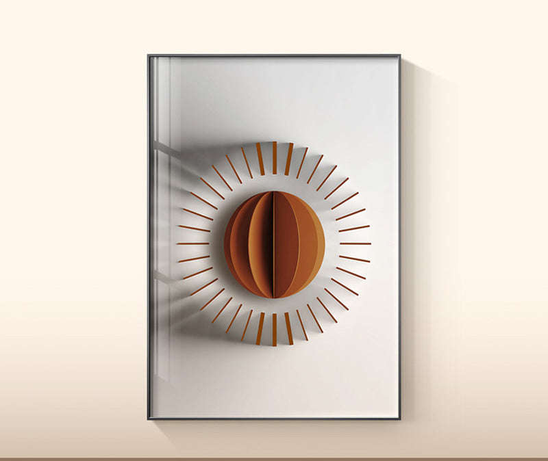 Plant Leaf Wall Art Canvas Painting Orazek UK Ltd
