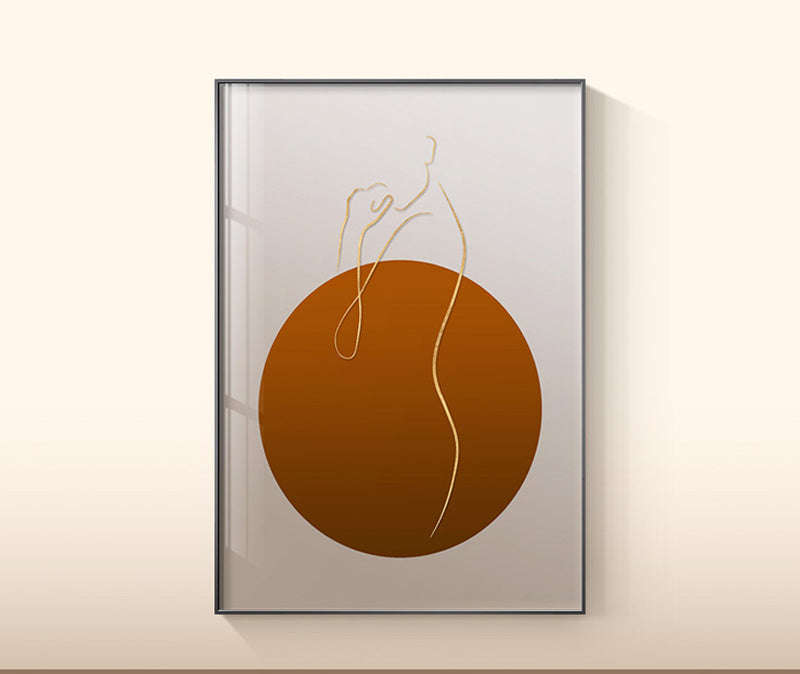 Plant Leaf Wall Art Canvas Painting Orazek UK Ltd