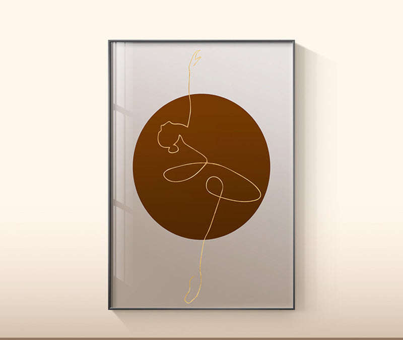 Plant Leaf Wall Art Canvas Painting Orazek UK Ltd