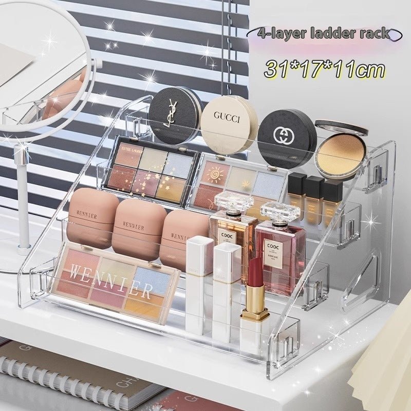 Plastic Transparent Cosmetics Storage Box | Orazek UK Ltd