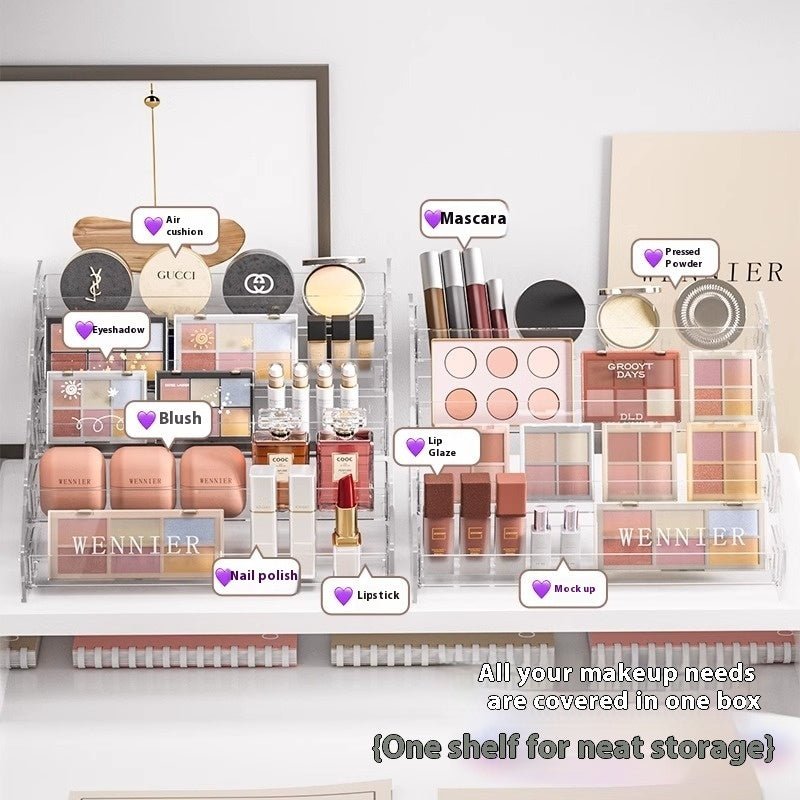 Plastic Transparent Cosmetics Storage Box | Orazek UK Ltd