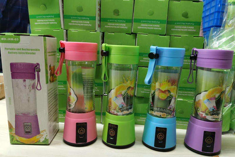 Portable Blender With USB Rechargeable Mini Kitchen Fruit Juice Mixer Home Simple Portable Electric Mini Juicer | Orazek UK Ltd