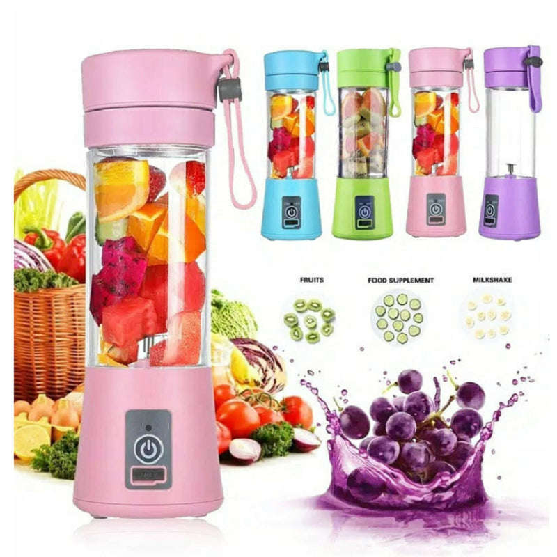 Portable Blender With USB Rechargeable Mini Kitchen Fruit Juice Mixer Home Simple Portable Electric Mini Juicer | Orazek UK Ltd