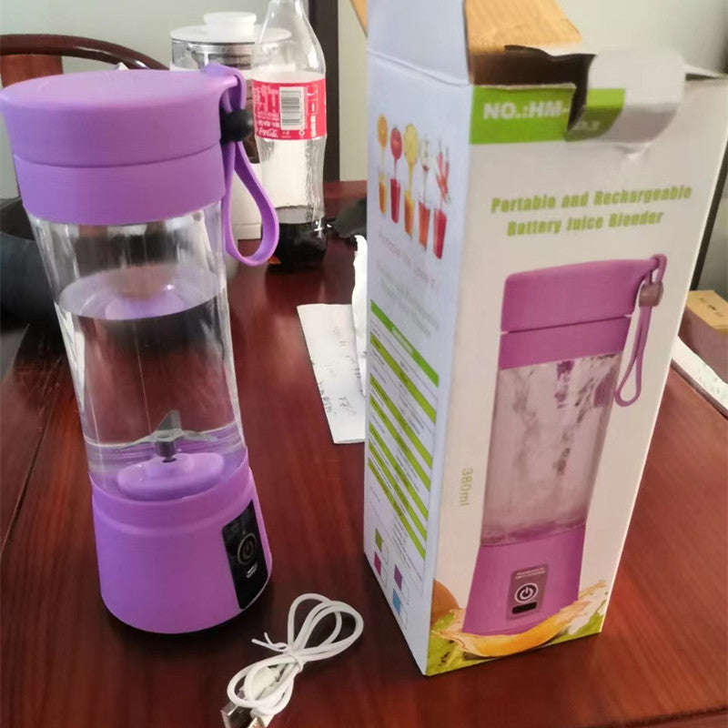 Portable Blender With USB Rechargeable Mini Kitchen Fruit Juice Mixer Home Simple Portable Electric Mini Juicer | Orazek UK Ltd