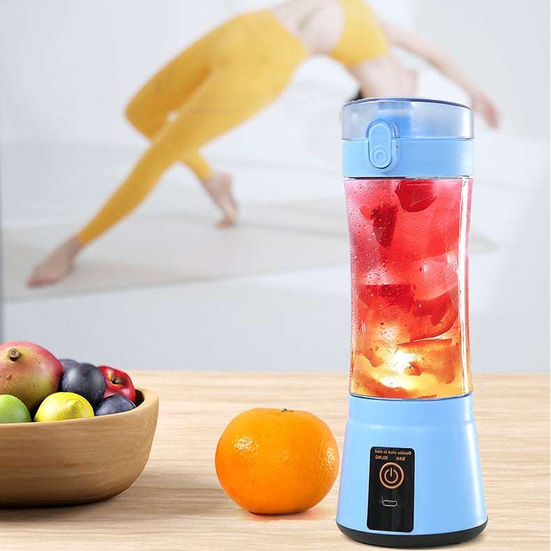 Portable Electric Fruit Juicer Wireless USB Rechargeable Mini Mixer Multifunction Summer Smoothie Blender Machine Kitchen Supplies | Orazek UK Ltd