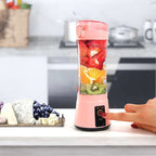 Portable Electric Fruit Juicer Wireless USB Rechargeable Mini Mixer Multifunction Summer Smoothie Blender Machine Kitchen Supplies | Orazek UK Ltd