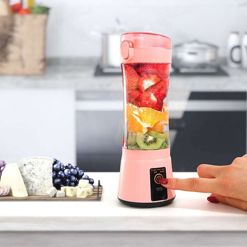 Portable Electric Fruit Juicer Wireless USB Rechargeable Mini Mixer Multifunction Summer Smoothie Blender Machine Kitchen Supplies | Orazek UK Ltd