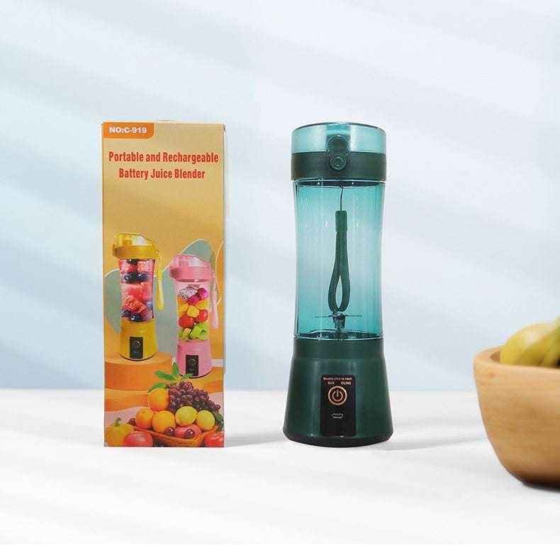 Portable Electric Fruit Juicer Wireless USB Rechargeable Mini Mixer Multifunction Summer Smoothie Blender Machine Kitchen Supplies | Orazek UK Ltd