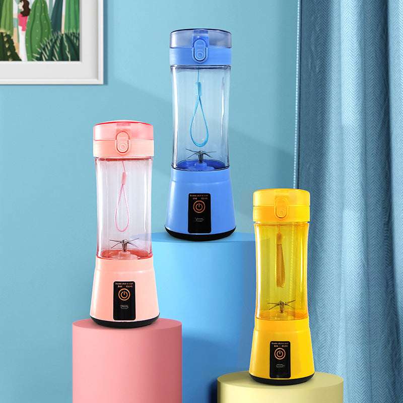 Portable Electric Fruit Juicer Wireless USB Rechargeable Mini Mixer Multifunction Summer Smoothie Blender Machine Kitchen Supplies | Orazek UK Ltd