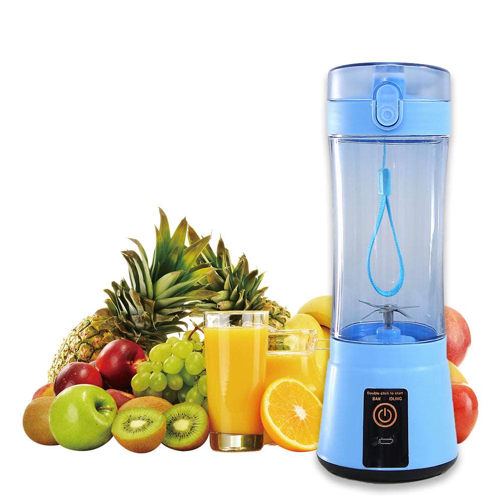 Portable Electric Fruit Juicer Wireless USB Rechargeable Mini Mixer Multifunction Summer Smoothie Blender Machine Kitchen Supplies | Orazek UK Ltd