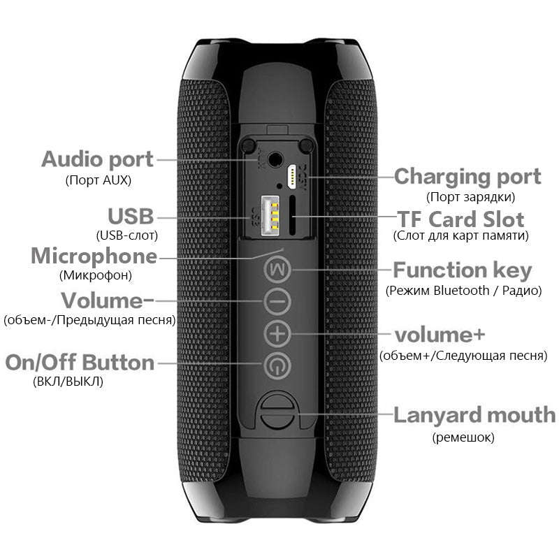 Portable portable multifunctional bluetooth speaker | Orazek UK Ltd