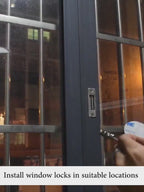 Window protection lock