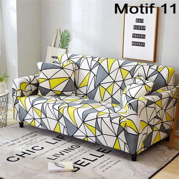 Printed sofa cushion sofa cover sofa cover | Orazek UK Ltd
